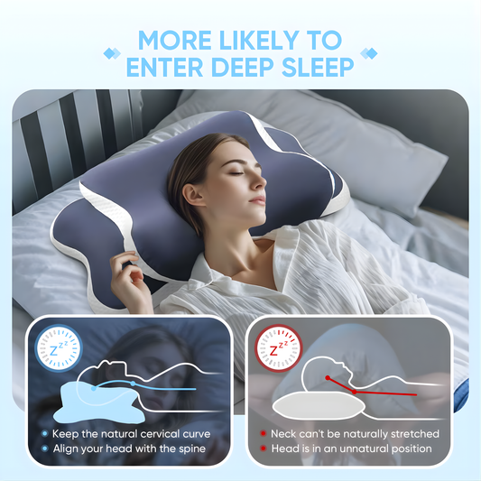 NeckRelief™ Pain-Free Sleep Pillow